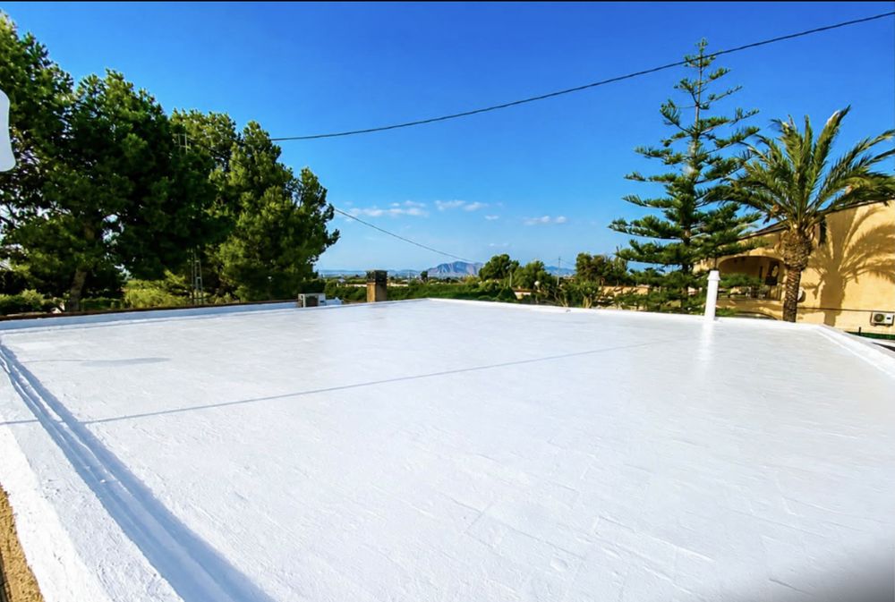 Finished terrace by Pinturas Nepau